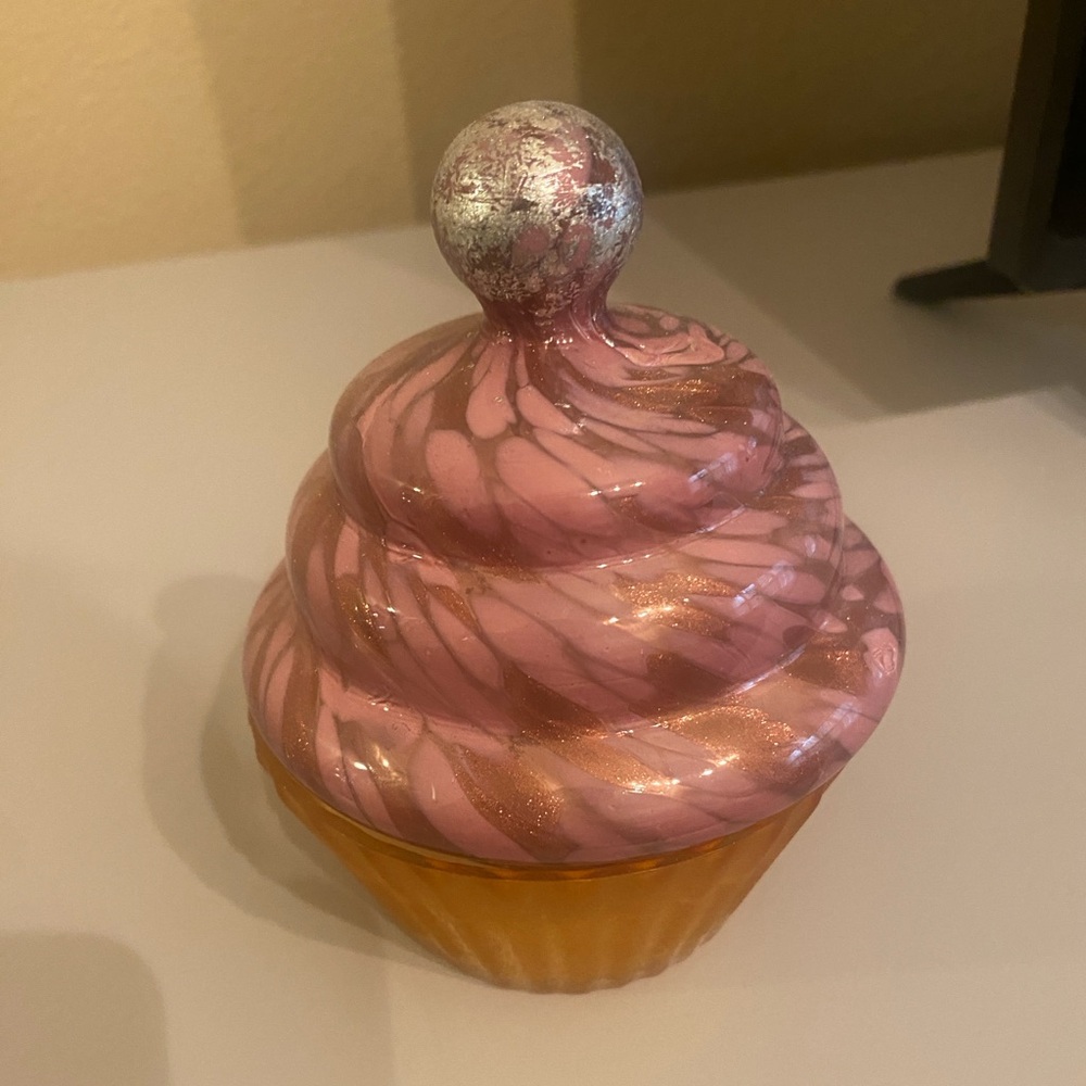 Anthropologie Cupcake Candle
